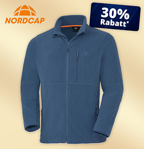 Nordcap Fleecejacke für Damen und Herren